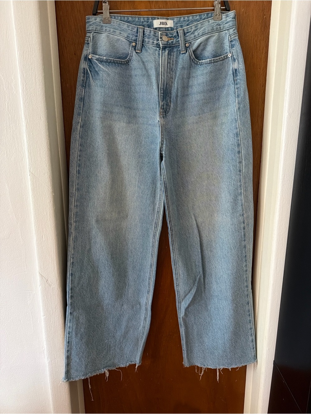 JDB Brand Light Blue High-Waist Straight men Jeans size 30